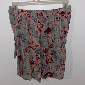 American Eagle strapless top